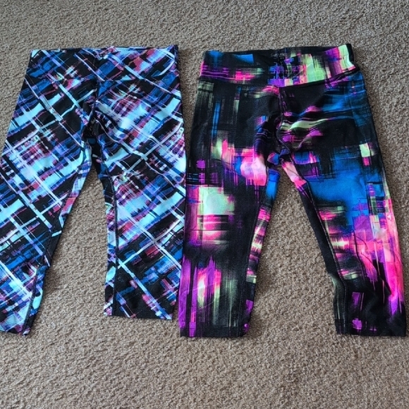 Calvin Klein Pants - Calvin Klein Multicolor Patterned Leggings